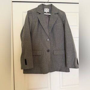 NA-KD Women's Gray Blazer